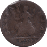 1754 FARTHING ( FAIR ) - FARTHING - Cambridgeshire Coins