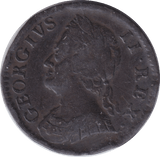 1754 FARTHING ( FINE ) 5 - FARTHING - Cambridgeshire Coins