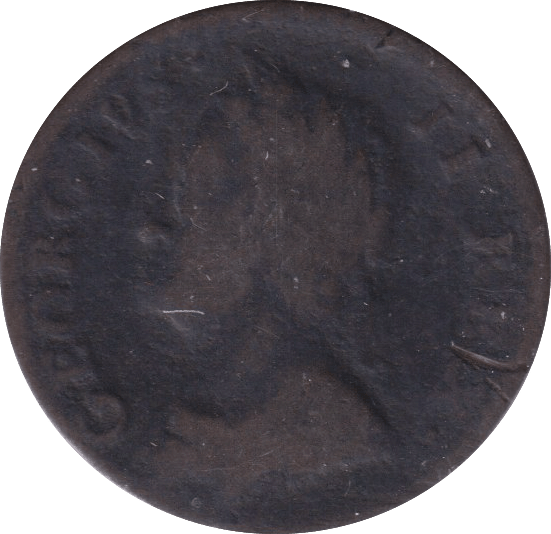 1754 FARTHING ( FINE ) - FARTHING - Cambridgeshire Coins