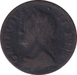 1754 FARTHING ( FINE ) - FARTHING - Cambridgeshire Coins