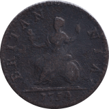 1754 FARTHING ( GF ) - FARTHING - Cambridgeshire Coins