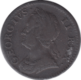 1754 FARTHING ( VF ) - Farthing - Cambridgeshire Coins