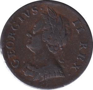 1754 FARTHING ( VF ) - FARTHING - Cambridgeshire Coins