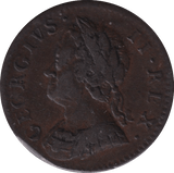 1754 FARTHING ( VF ) - FARTHING - Cambridgeshire Coins