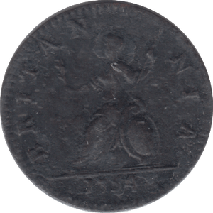 1754 FARTHING ( VF ) - WORLD COINS - Cambridgeshire Coins
