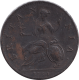 1754 HALFPENNY ( EF ) - HALFPENNY - Cambridgeshire Coins