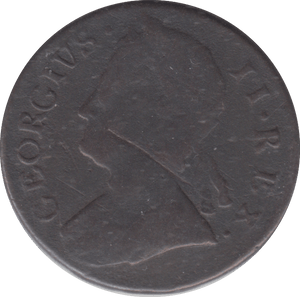 1754 HALFPENNY ( GF ) - HALFPENNY - Cambridgeshire Coins