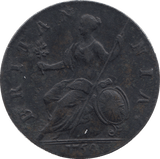 1754 HALFPENNY ( GOOD FINE ) - HALFPENNY - Cambridgeshire Coins