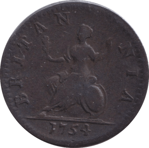 1754 PENNY ( GF ) - PENNY - Cambridgeshire Coins