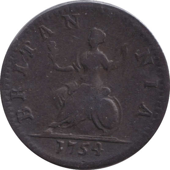 1754 PENNY ( GF ) - PENNY - Cambridgeshire Coins