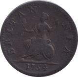 1754 PENNY ( GF ) - PENNY - Cambridgeshire Coins