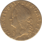1755 GOLD HALF GUINEA ( VF ) - GUINEAS - Cambridgeshire Coins