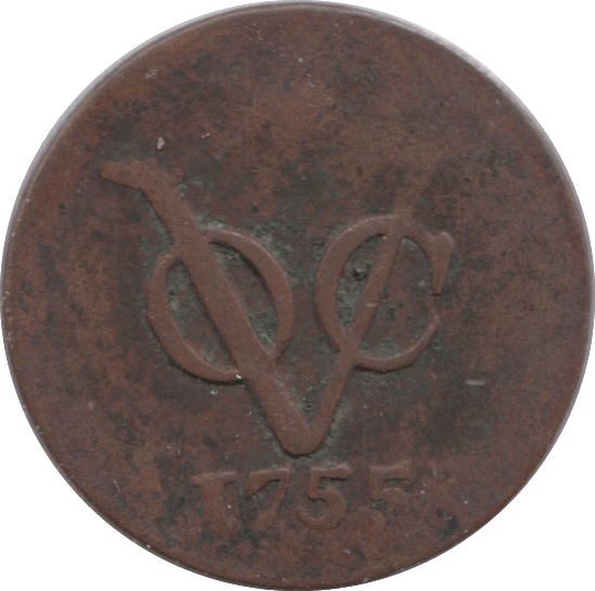 1755 NETHERLANDS DUIT - WORLD COINS - Cambridgeshire Coins