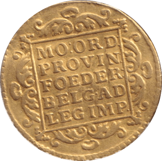1757 GOLD DUCAT NETHERLANDS - GOLD WORLD COINS - Cambridgeshire Coins
