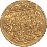 1757 GOLD DUCAT NETHERLANDS - GOLD WORLD COINS - Cambridgeshire Coins