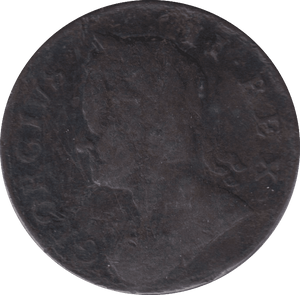 1757 HALFPENNY ( VF ) - HALFPENNY - Cambridgeshire Coins