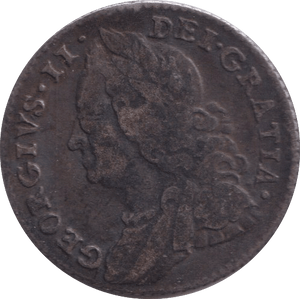 1757 SIXEPNCE ( GVF ) - SIXPENCE - Cambridgeshire Coins