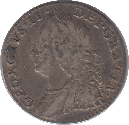 1757 SIXPENCE F48 ( GF ) - SIXPENCE - Cambridgeshire Coins