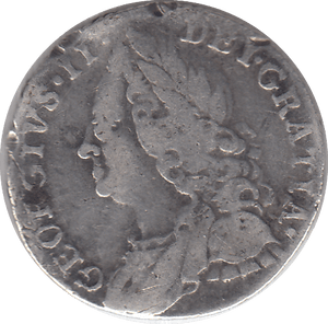 1757 SIXPENCE F49 ( FINE ) - SIXP[ - Cambridgeshire Coins