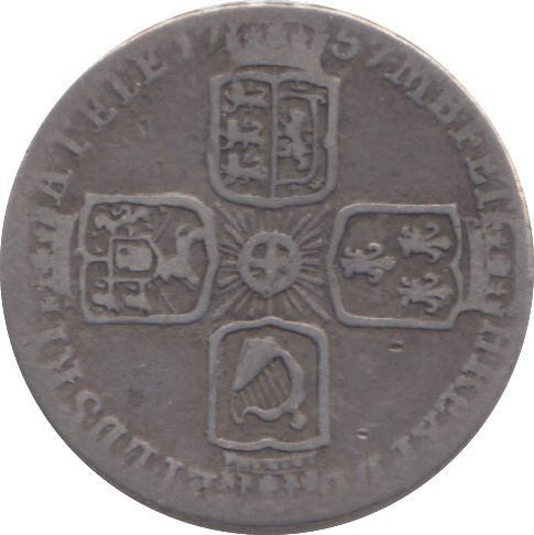 1757 SIXPENCE ( FINE ) - SIXPENCE - Cambridgeshire Coins