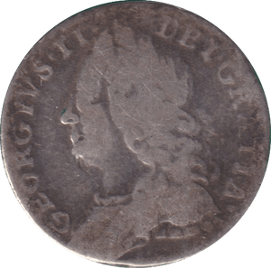 1757 SIXPENCE ( FINE ) - SIXPENCE - Cambridgeshire Coins