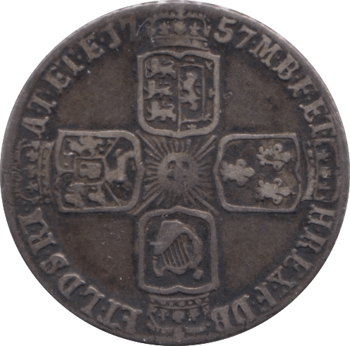 1757 SIXPENCE ( GF ) - SIXPENCE - Cambridgeshire Coins