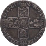1757 SIXPENCE ( GF ) - SIXPENCE - Cambridgeshire Coins