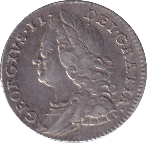 1757 SIXPENCE ( GVF ) - SIXPENCE - Cambridgeshire Coins