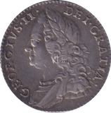 1757 SIXPENCE ( GVF ) - SIXPENCE - Cambridgeshire Coins