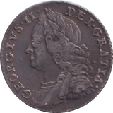 1757 SIXPENCE ( VF ) - SIXPENCE - Cambridgeshire Coins