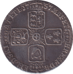 1757 SIXPENCE ( VF ) - SIXPENCE - Cambridgeshire Coins