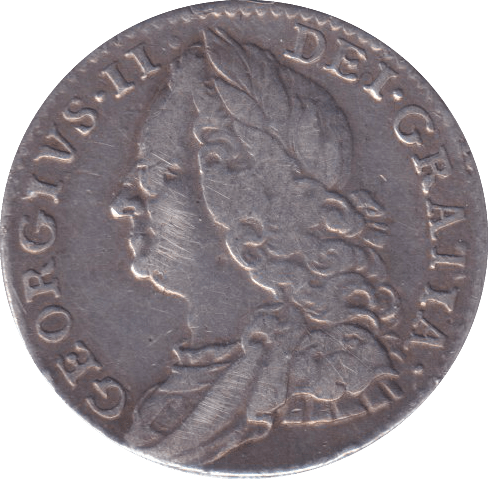 1757 SIXPENCE ( VF ) - SIXPENCE - Cambridgeshire Coins