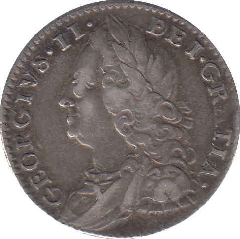 1758 6 PENCE ( VF ) - WORLD COINS - Cambridgeshire Coins