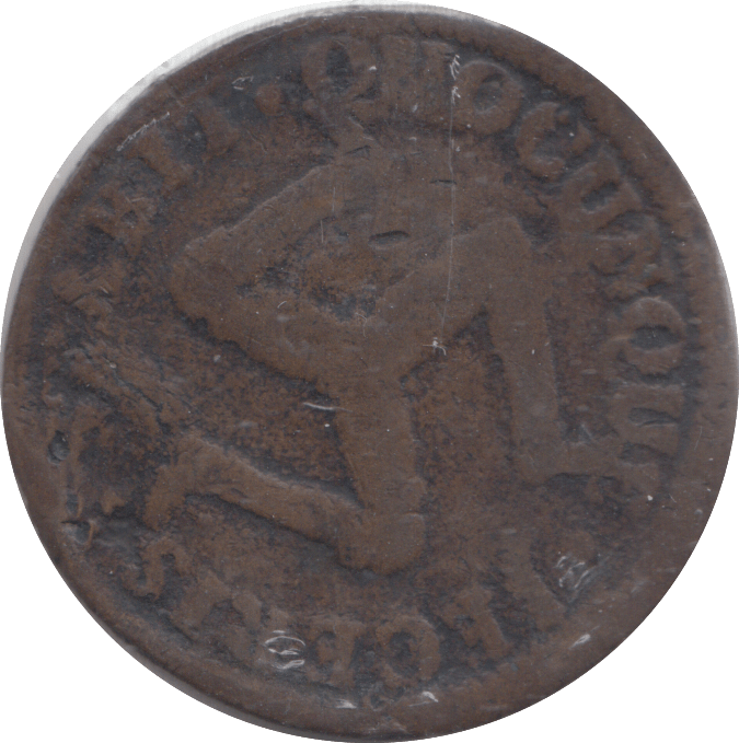 1758 HALF PENNY ISLE OF MAN - HALFPENNY - Cambridgeshire Coins
