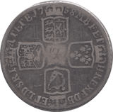 1758 SHILLING ( FINE ) - SHILLING - Cambridgeshire Coins