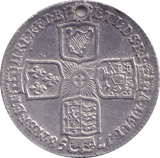 1758 SHILLING ( GVF ) HOLED - SHILLING - Cambridgeshire Coins