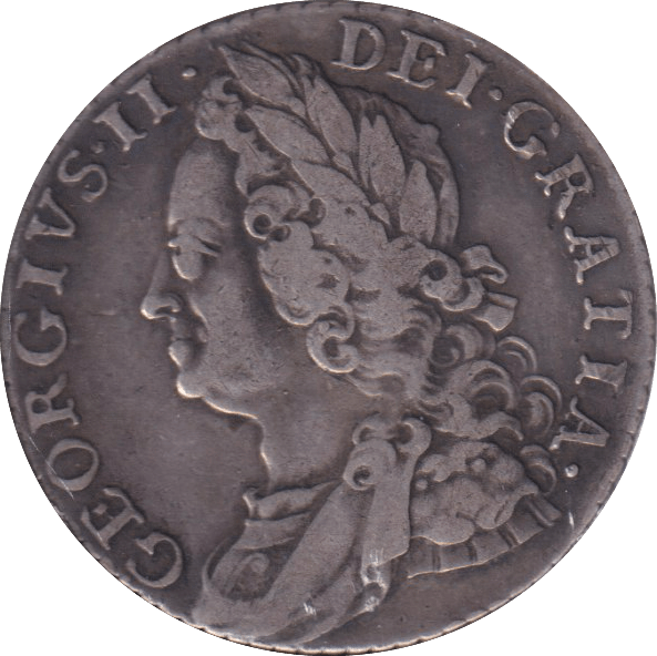 1758 SHILLING ( GVF ) - SHILLING - Cambridgeshire Coins