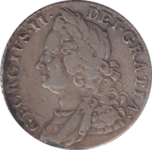 1758 SHILLING ( VF ) - SHILLING - Cambridgeshire Coins