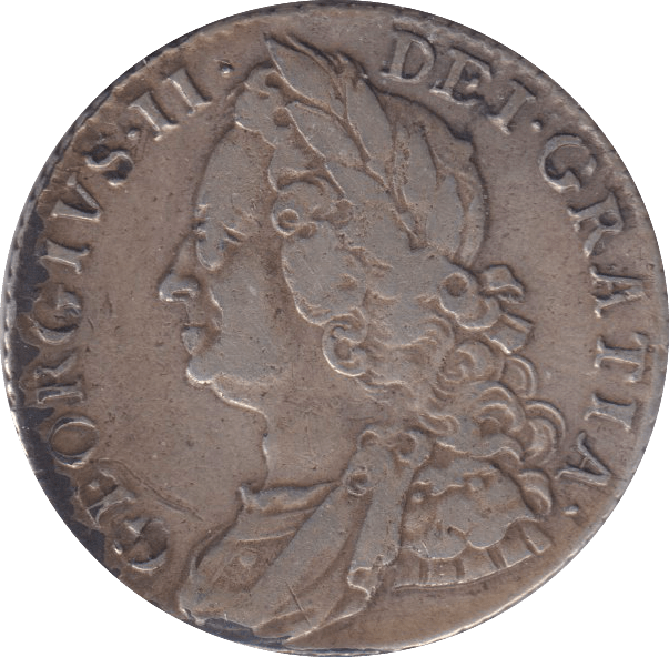 1758 SHILLING ( VF ) - SHILLING - Cambridgeshire Coins