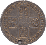 1758 SHILLING ( VF ) - SHILLING - Cambridgeshire Coins