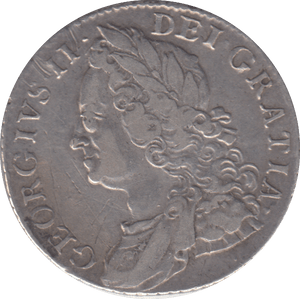 1758 SHILLING ( VF ) - SHILLING - Cambridgeshire Coins
