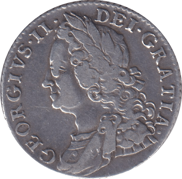 1758 SHILLING ( VF ) - SHILLING - Cambridgeshire Coins