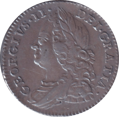 1758 SIXPENCE ( EF ) - SIXPENCE - Cambridgeshire Coins
