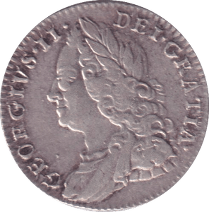 1758 SIXPENCE ( EF ) - SIXPENCE - Cambridgeshire Coins