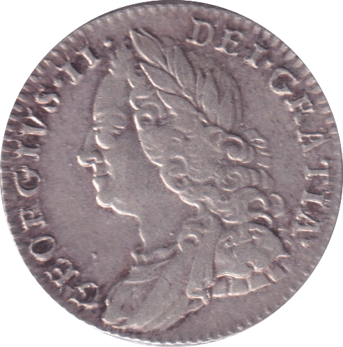 1758 SIXPENCE ( EF ) - SIXPENCE - Cambridgeshire Coins