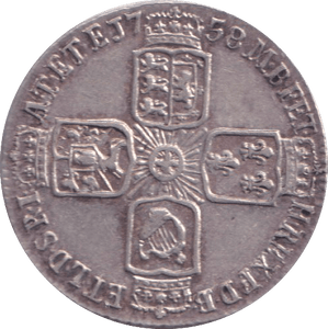 1758 SIXPENCE ( EF ) - SIXPENCE - Cambridgeshire Coins