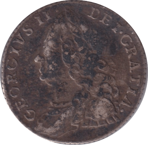 1758 SIXPENCE ( GF ) - SIXPENCE - Cambridgeshire Coins