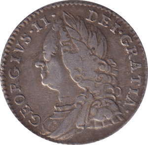 1758 SIXPENCE ( GVF ) - SIXPENCE - Cambridgeshire Coins