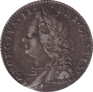 1758 SIXPENCE ( GVF ) - SIXPENCE - Cambridgeshire Coins