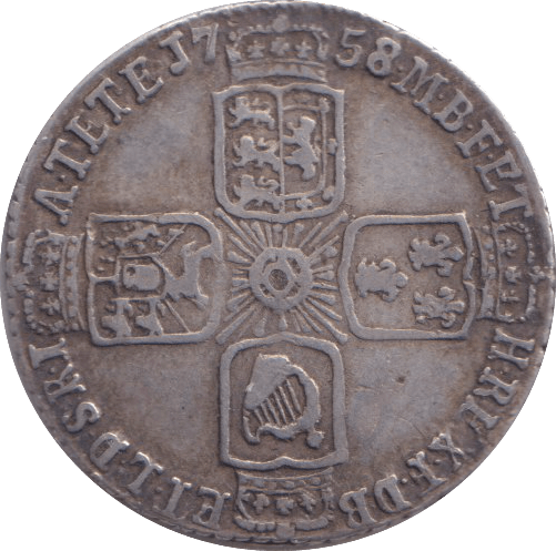 1758 SIXPENCE ( VF ) - SIXPENCE - Cambridgeshire Coins